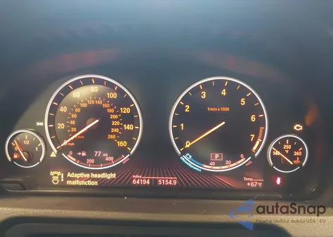 2016 BMW 535I Gran Turismo xDrive z USA, uszkodzony, nr VIN WBA5M4C57GD186791